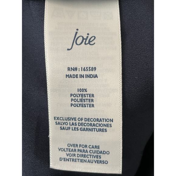 Joie Dress Mini Multicolor Baltic Print Smocked Lined - Picture 13 of 13